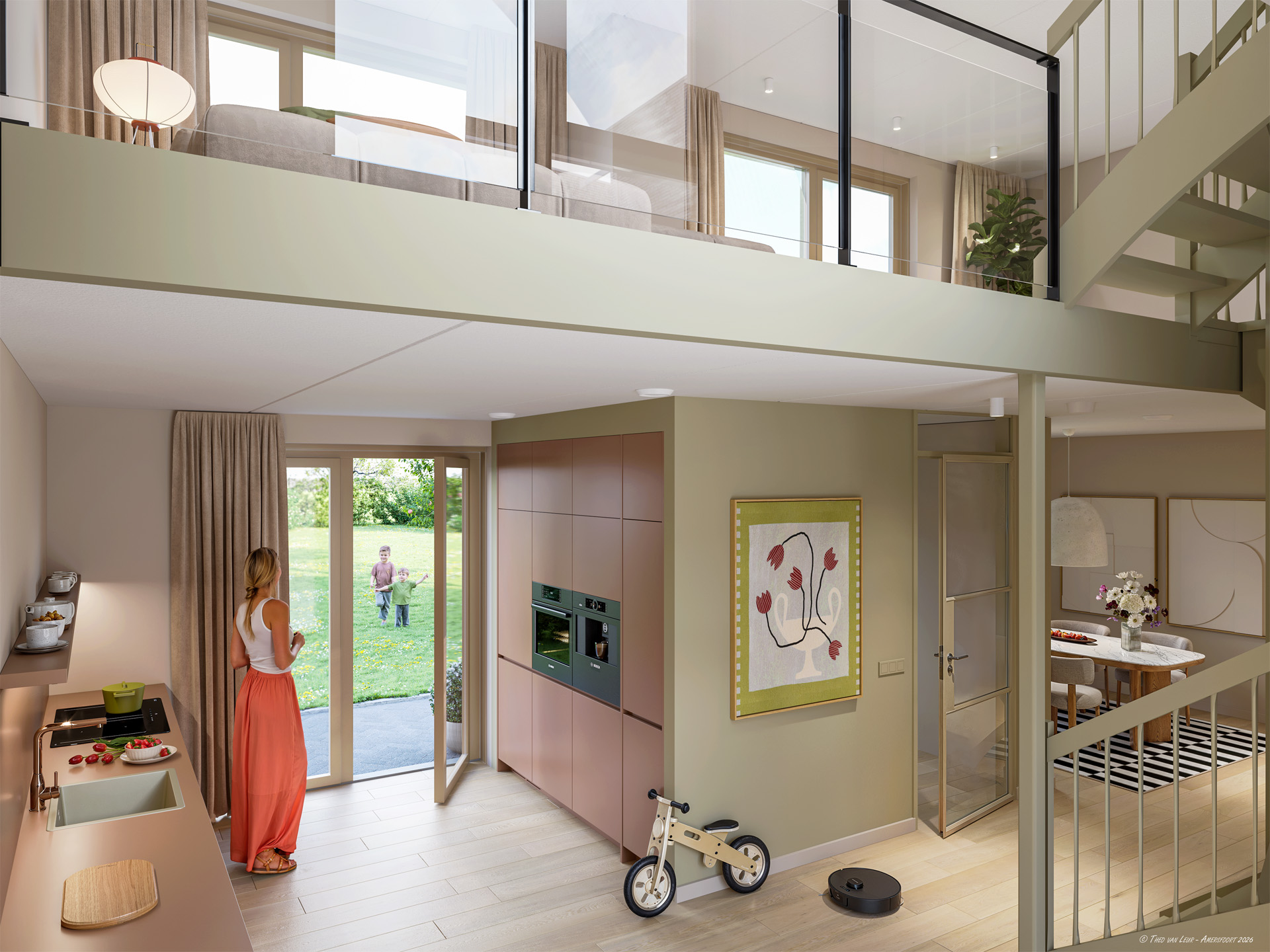 Zijdekwartier Parkzone Arnhem Interieur Stadsvilla Zuid BLOK Bwnr 42 Type E2 72Dpi