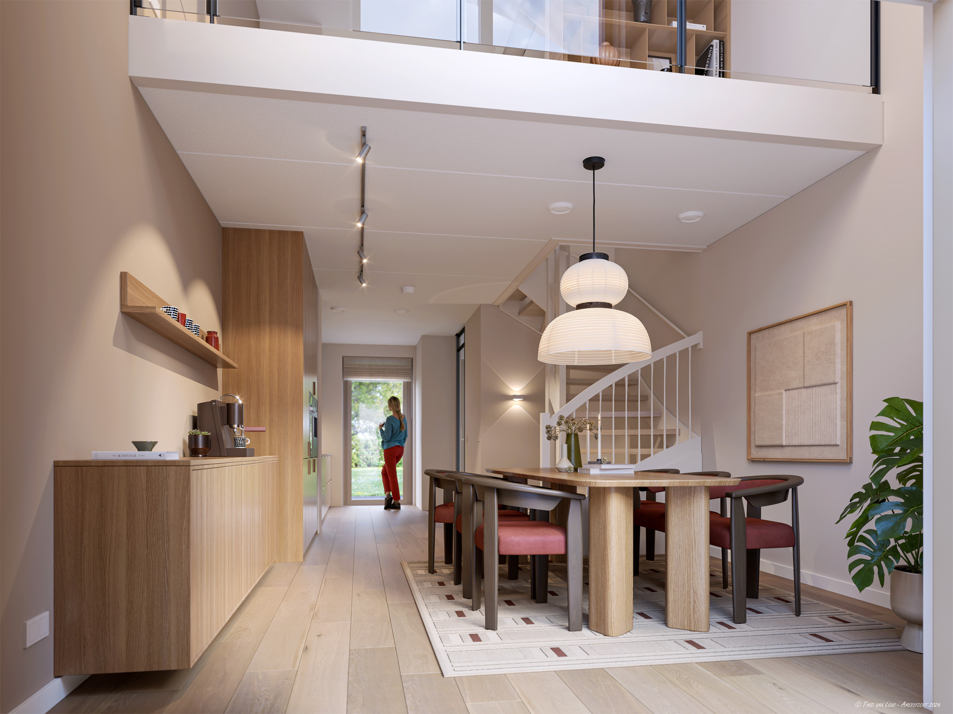 Zijdekwartier Parkzone Arnhem Interieur Herenhuis Zuid BLOK Bwnr 44 Type C4 72Dpi