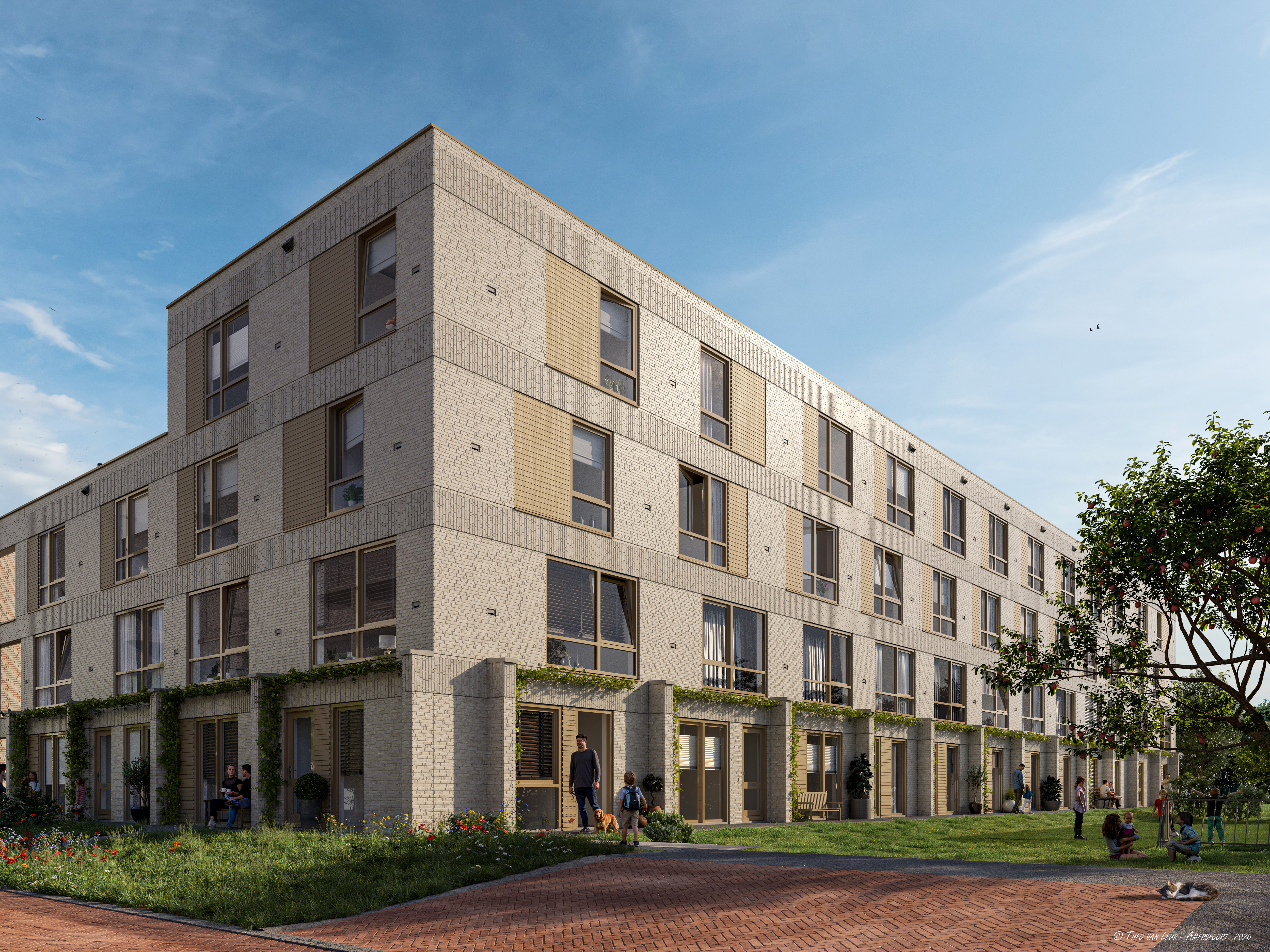 Nieuwbouw Arnhem Het Zijdekwartier Parkzijde Fase 2 Blok Zuid Standpunt 7 Maximaal 2048 X 1536